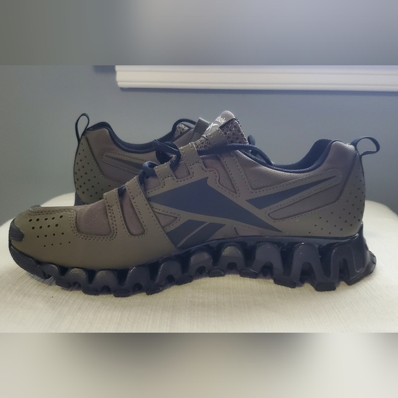Men's Size 9 Reebok ZigWild Trail 6 Army Green - Picture 5 of 7